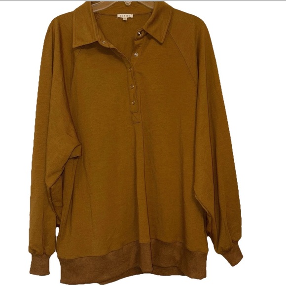 JODIFL Tops - JODIFL Brown Sweatshirt
